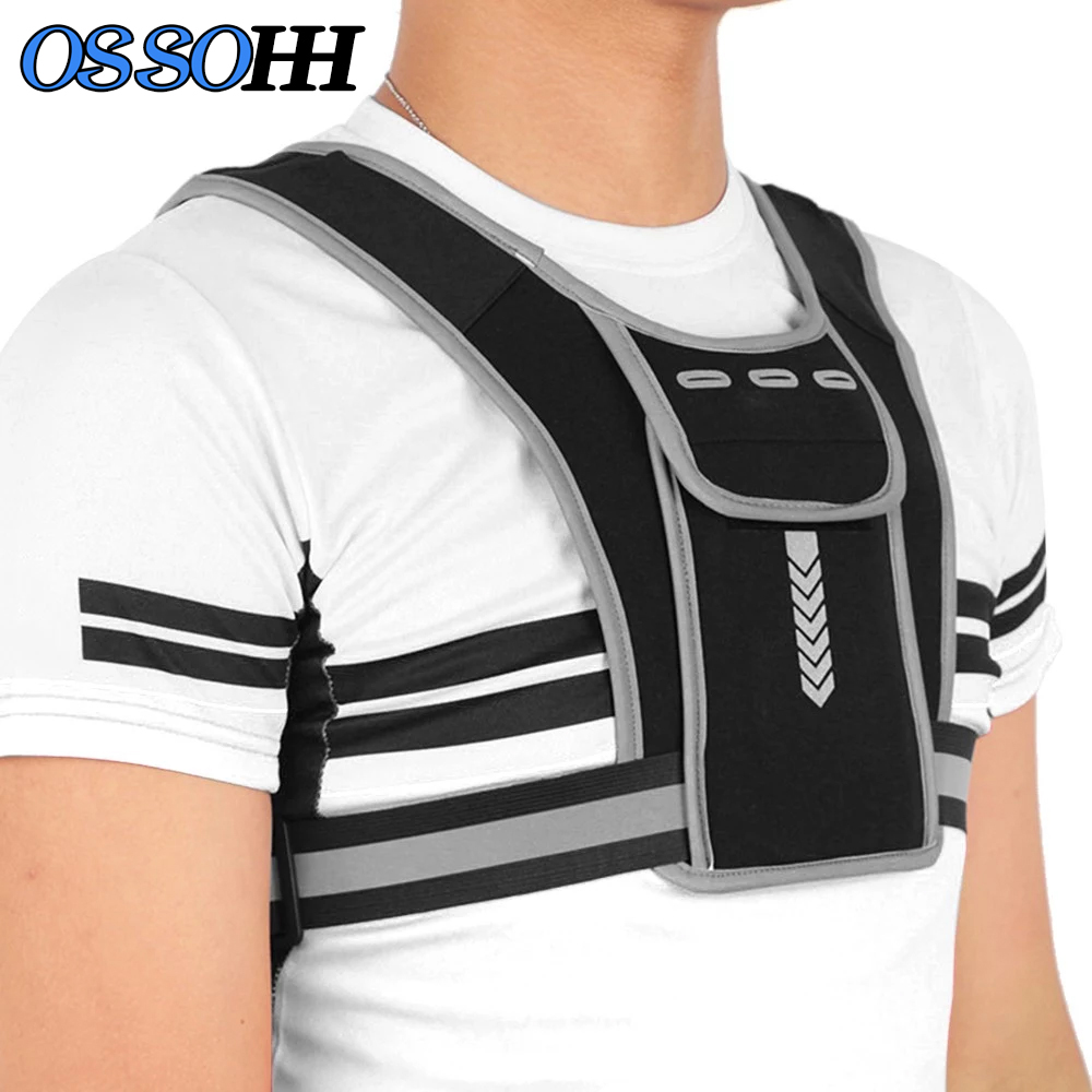 Reflective Vest Cycling - Светоотражающий жилет для бега, 1 шт.,