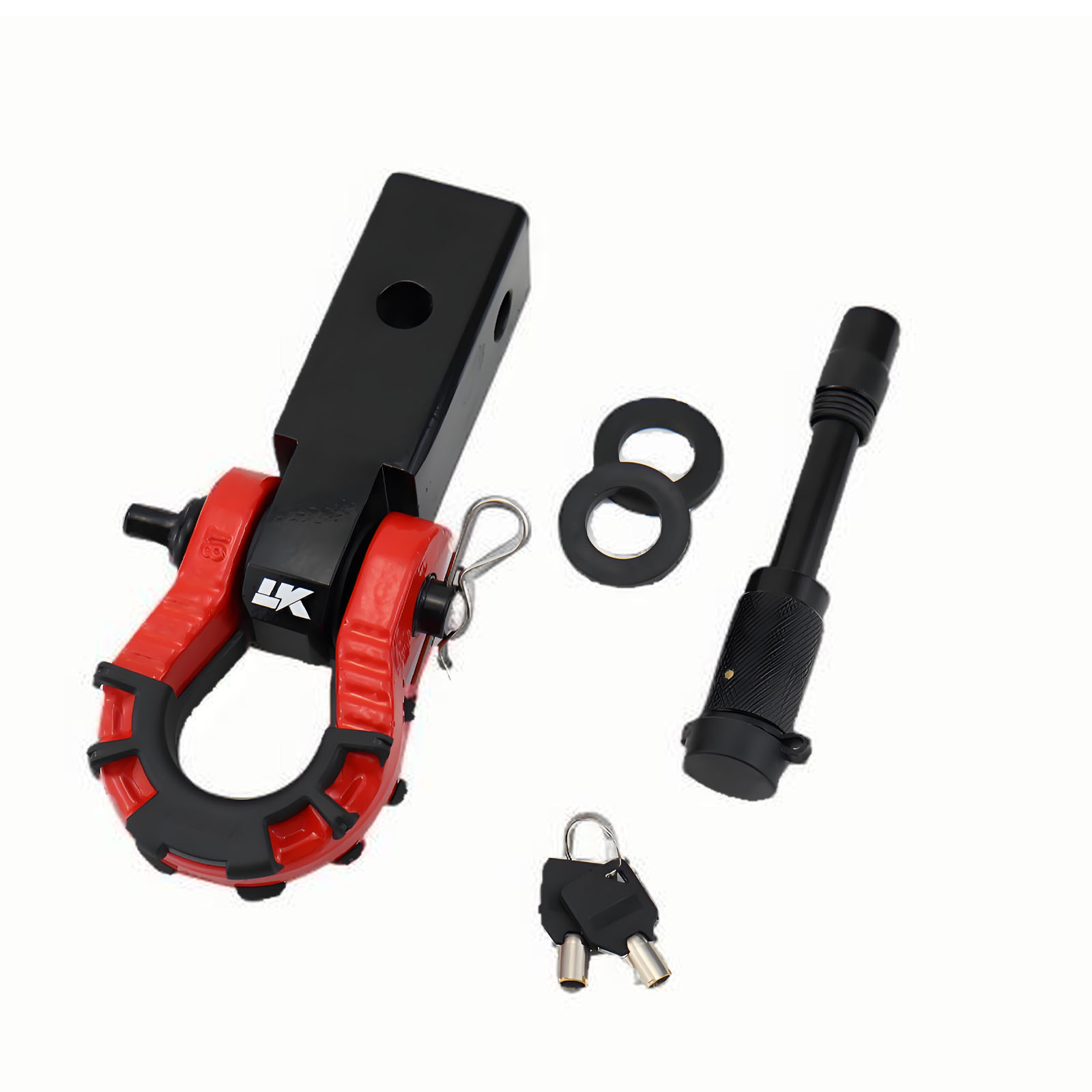 U Lock Heavy Duty - 1 комплект, 8T D-кольцевая скоба с