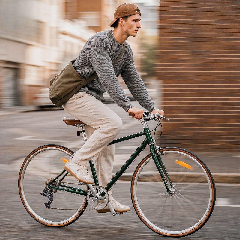 Велосипед с плоским рулем для  – обзор и цена Cycling Commute Speed