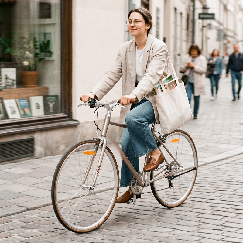 Велосипед с плоским рулем для  – обзор и цена Cycling Commute Speed