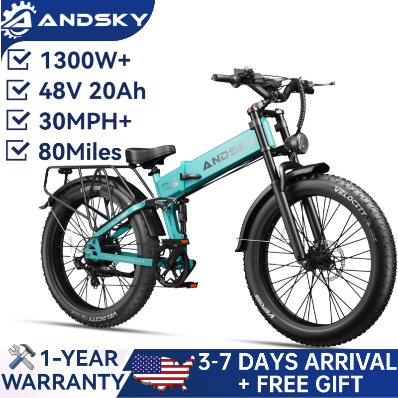 Электровелосипед ANDSKY Forge  – обзор и цена Commuting On Mountain Bike
