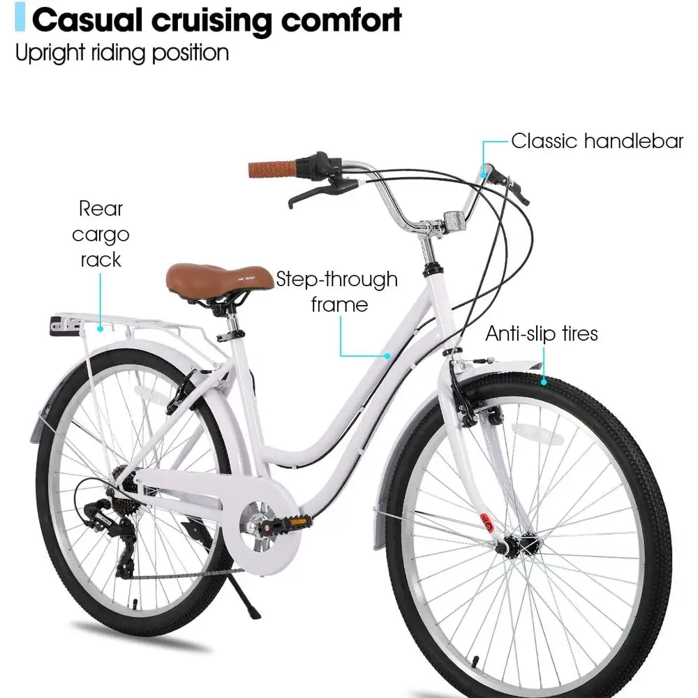 26-дюймовый 7-скоростной город – обзор и цена Cycling Commute Speed