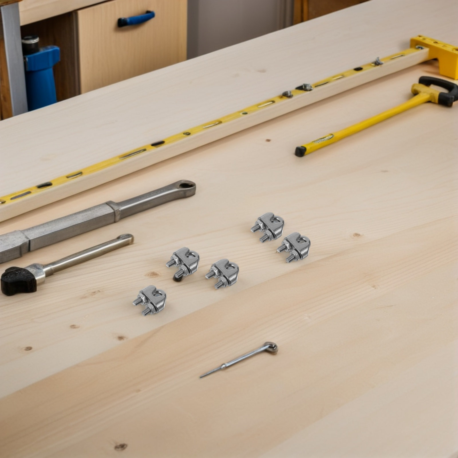 24 шт. зажимов для троса из не – обзор и цена U Lock Heavy Duty