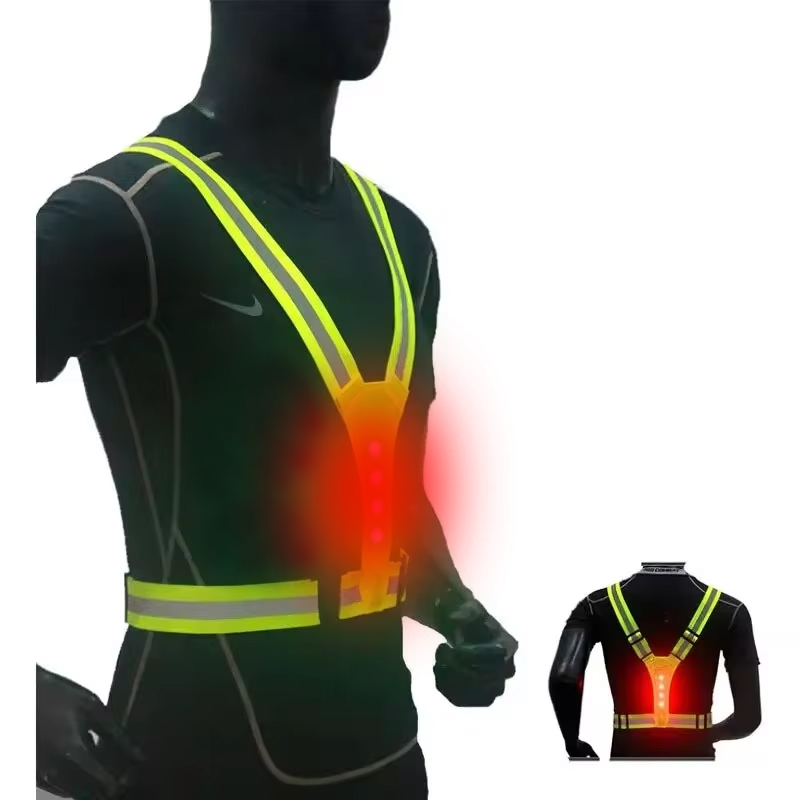 Светодиодный жилет для бега, с – обзор и цена Reflective Vest Cycling